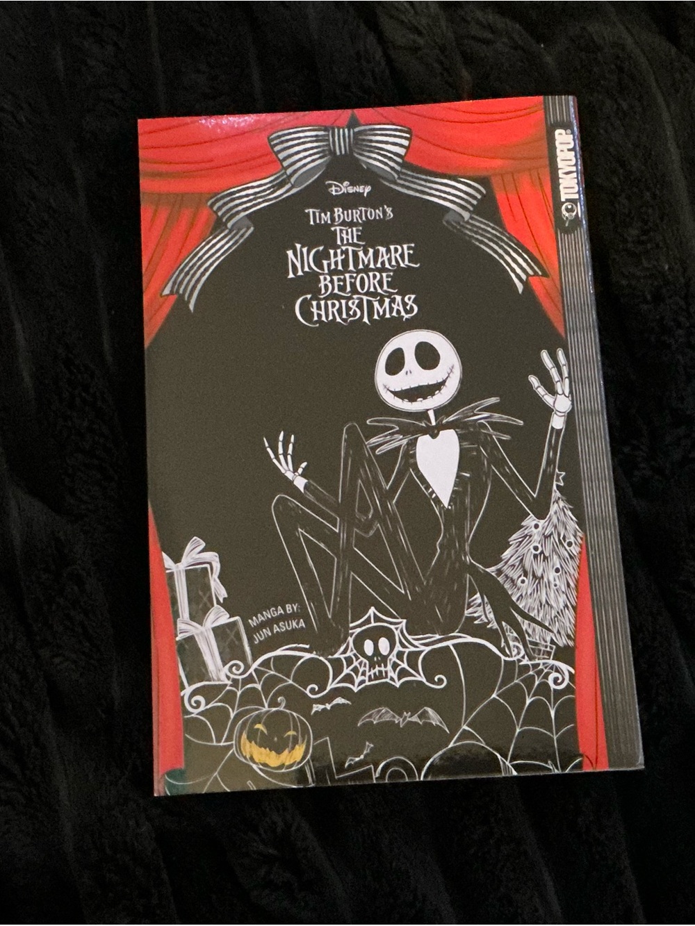 The Nightmare Before Christmas Jack Skellington Book Manga
